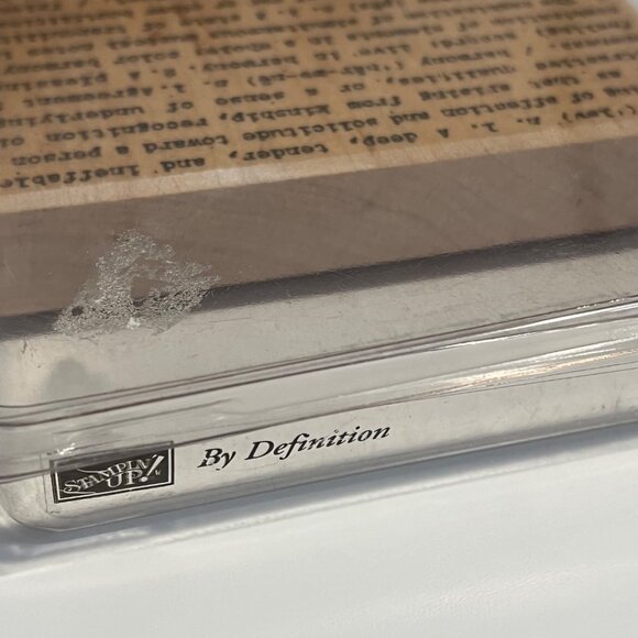 Stampin Up! By Definition Rubber Stamp Background 2003 - Picture 3 of 3